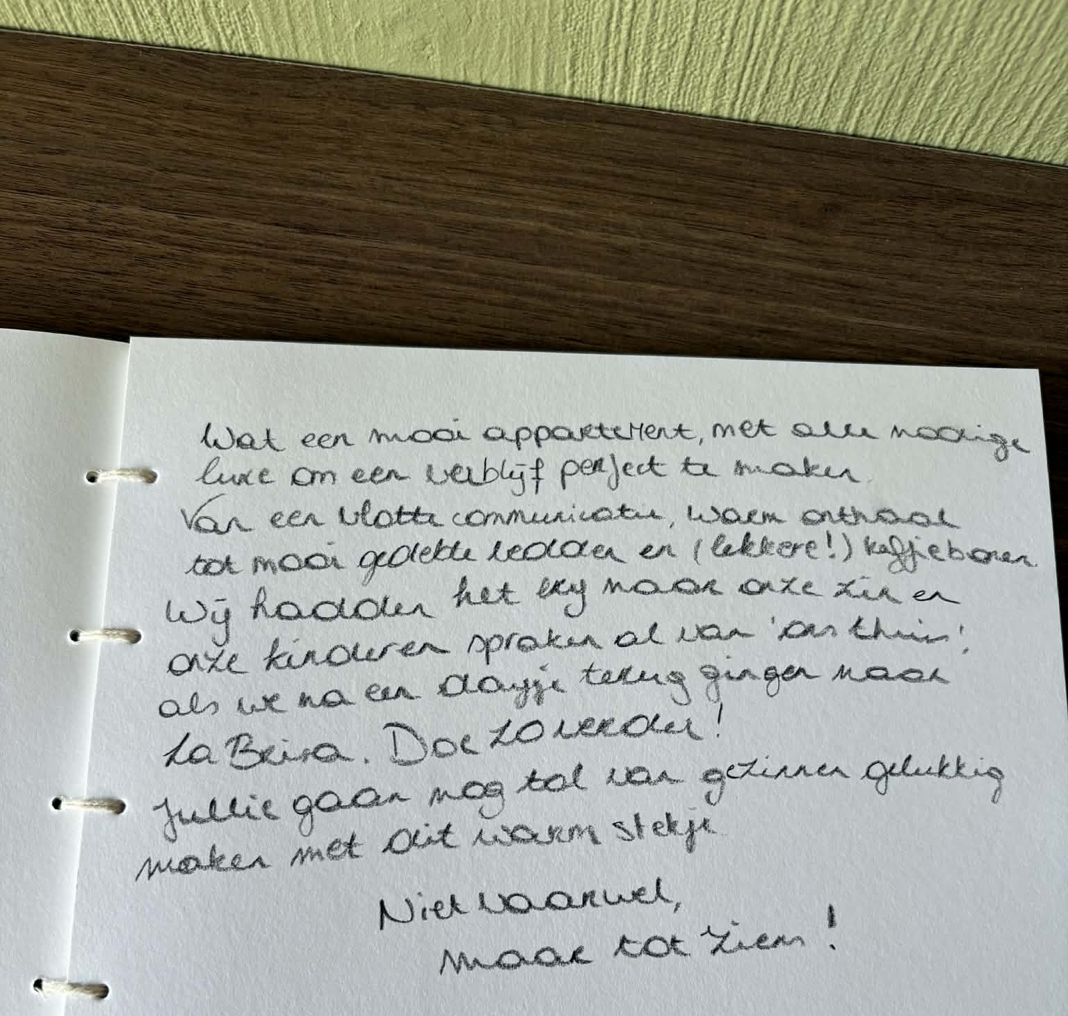 ervaring appartement met zeezicht huren
